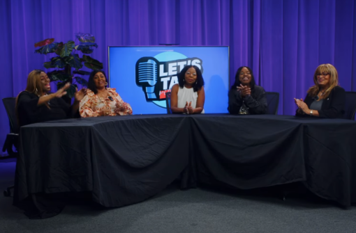 Let’s Talk E5 2023. Host- Lashonda Lee Co-Hosts Cicely, Allaya, Lillie, Kendra We Got The Sizzle”